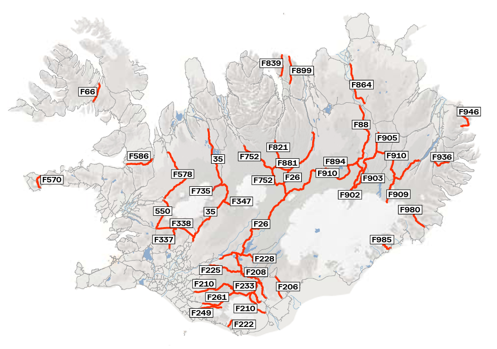 Your guide to Froads Driving in Iceland’s highlands MyCar